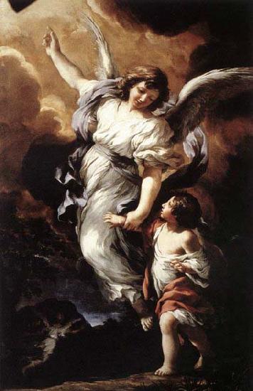 Pietro da Cortona The Guardian Angel Germany oil painting art